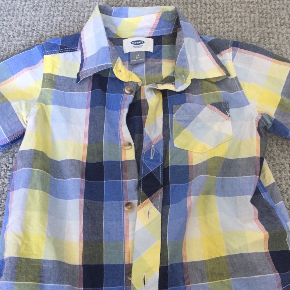 Old Navy Toddler Boy Button Down Shirt